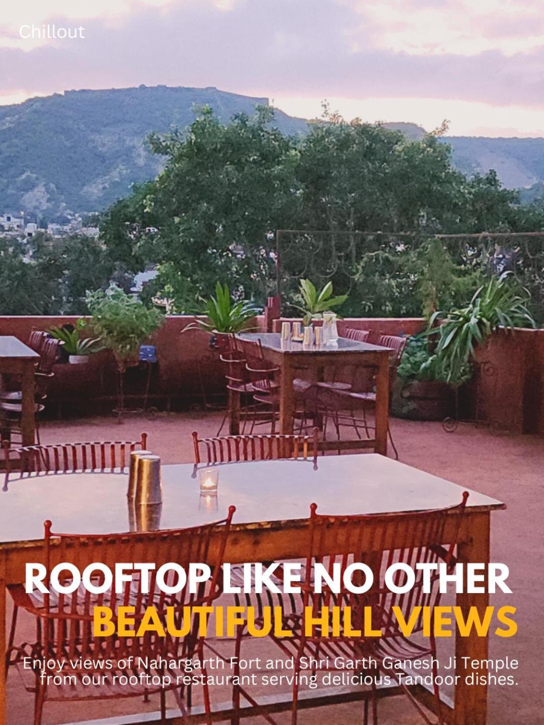 Chillout - A Boutique Hotel & Rooftop Restaurant Jaipur Dış mekan fotoğraf